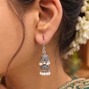 Lightweight Traditional Jhumki Earrings – Everyday Ethnic Jewellery