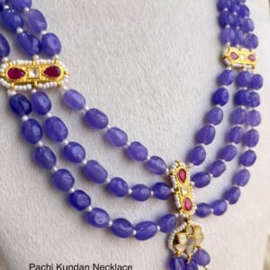 Traditional Pachi Kundan Necklace