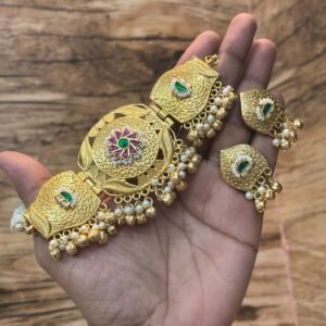 Royal Kundan Statement Choker Set